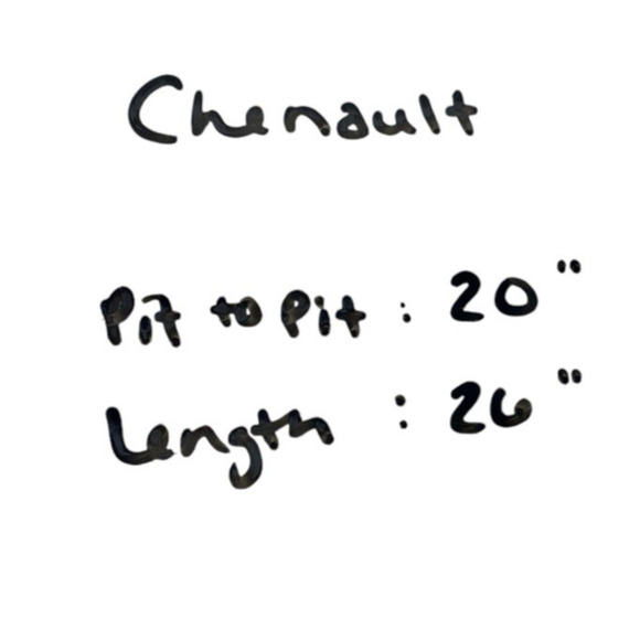 Chenault Blouse Top Light Blue Romantic Rose Floral Bell Sleeve Cottage Large - Picture 11 of 12